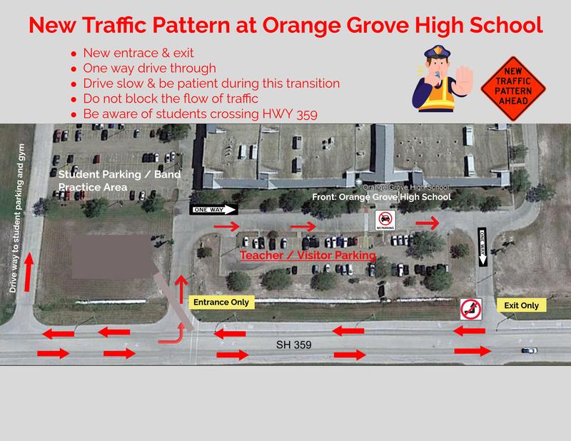 New Traffic Pattern at OGHS!