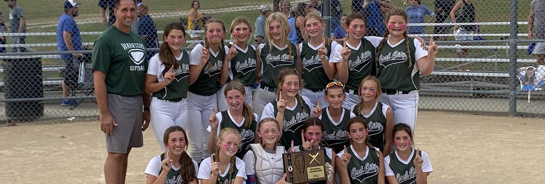 Softball girls win Regionals