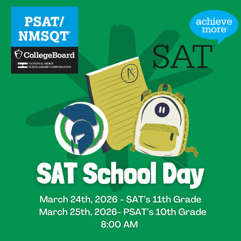 PSAT & SAT Testing Days
