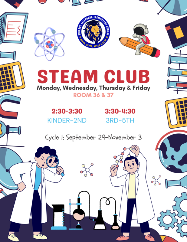 Steam Club Flyer