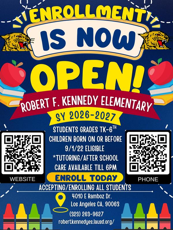 Enrollment is now open!