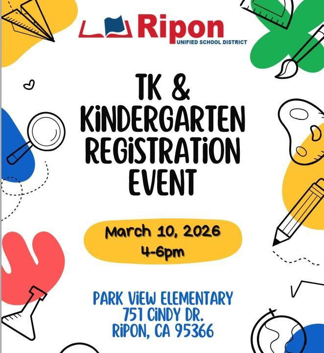 TK & Kinder Registration