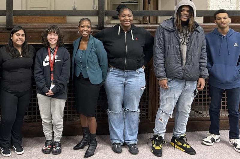 Students at Champion's first College and Career Seminar