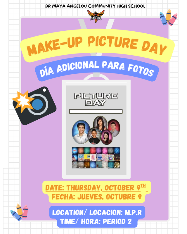 Make Up Picture Day Flyer
