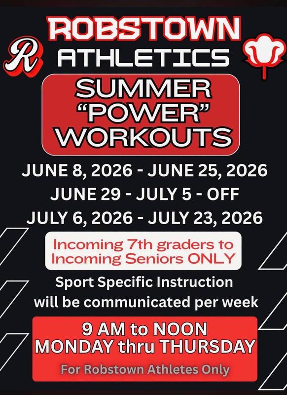 Summer Athletic Workout schedule