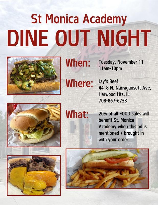 Jays Beef Dine Out Night