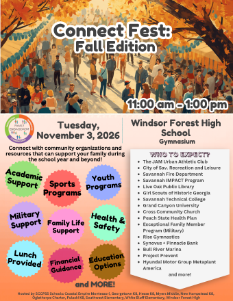 Connect Fest Fall Edition Flyer