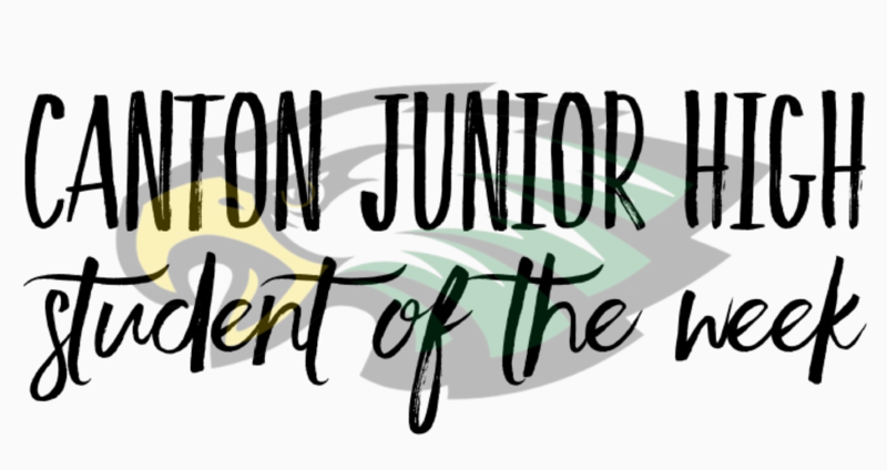 CJH STUDENT OF THE WEEK Featured Photo
