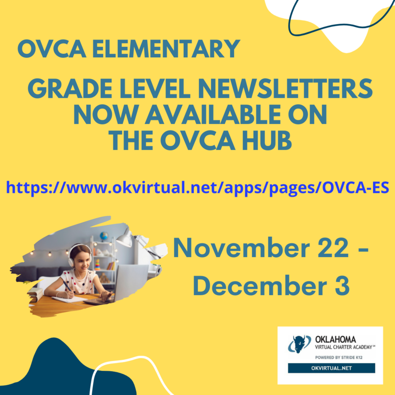 Elementary Grade Level Newsletters Now Available for November 22 - December 3 Featured Photo