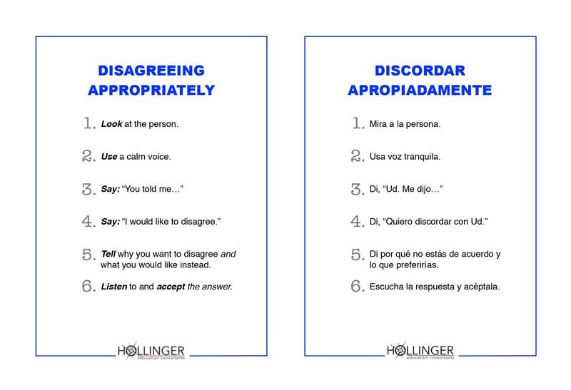 Project RESSPECT: Disagreeing Appropriately/Discordar apropiadamente