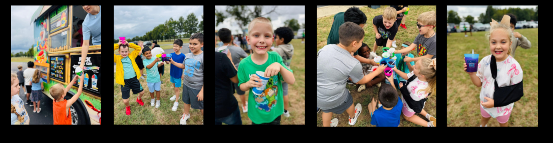 MES students loved having Kona Ice as an afternoon treat! Every kiddo got to enjoy it—thank you to everyone who helped make this special moment happen!