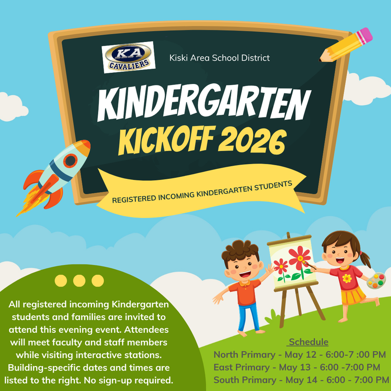kindergarten kickoff 2026