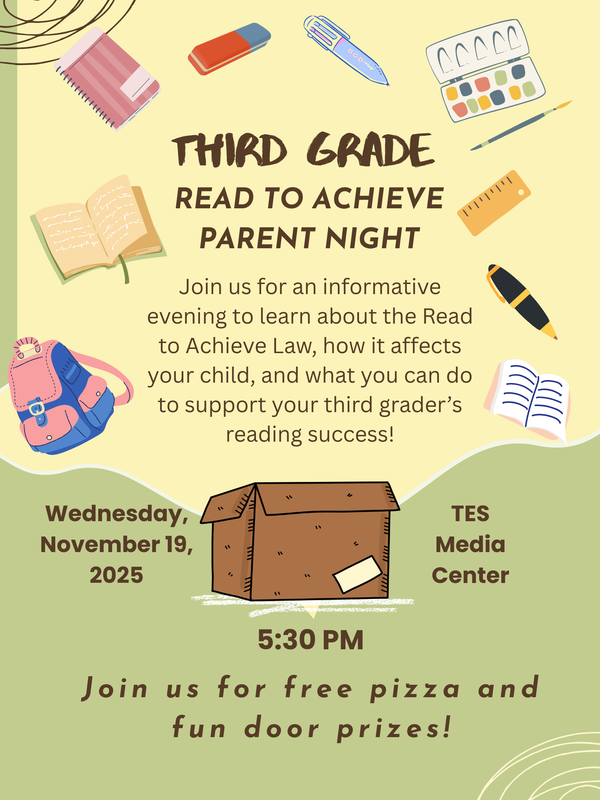 RTA Parent Night Flyer- English
