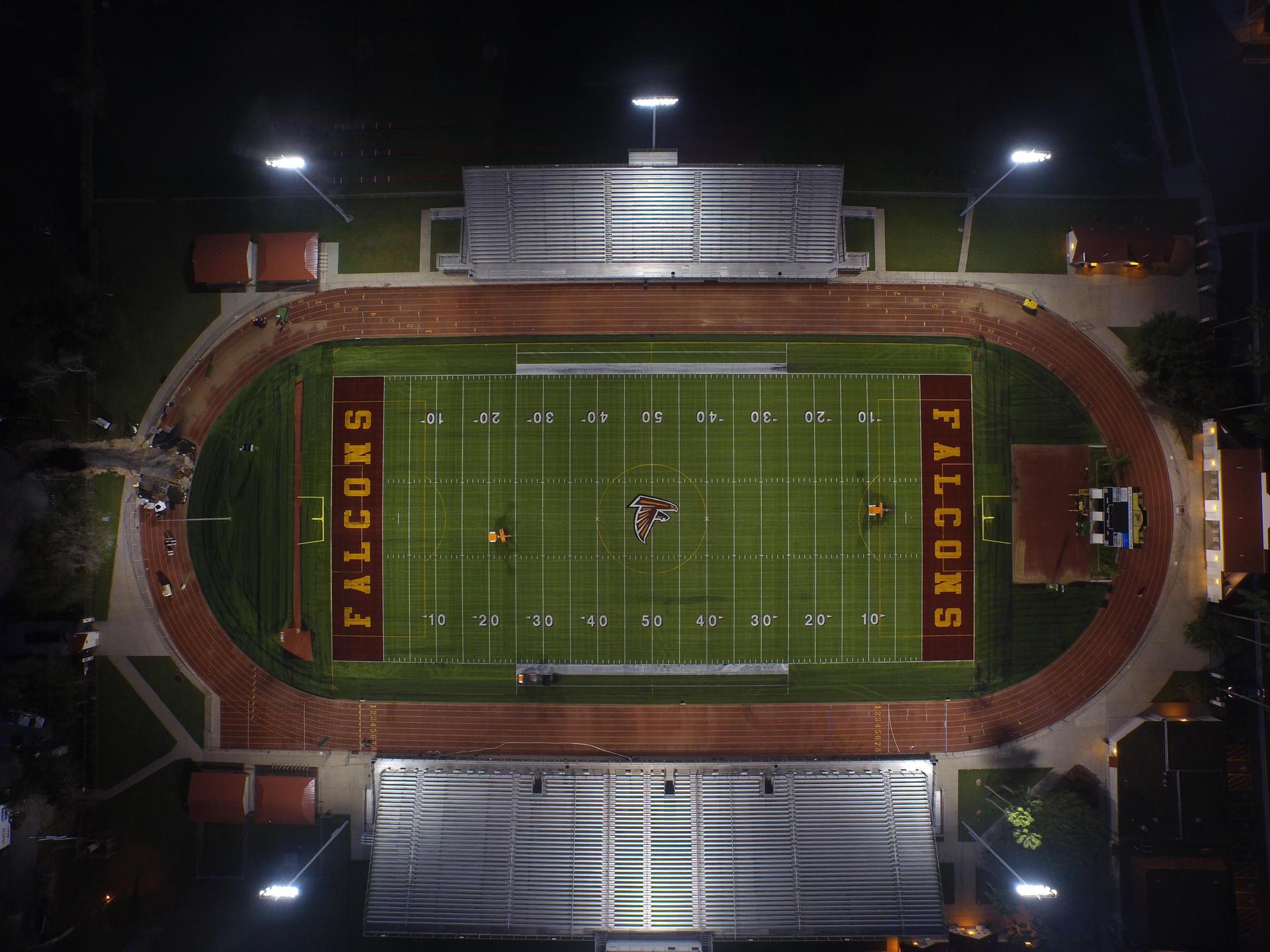 Stadium top view