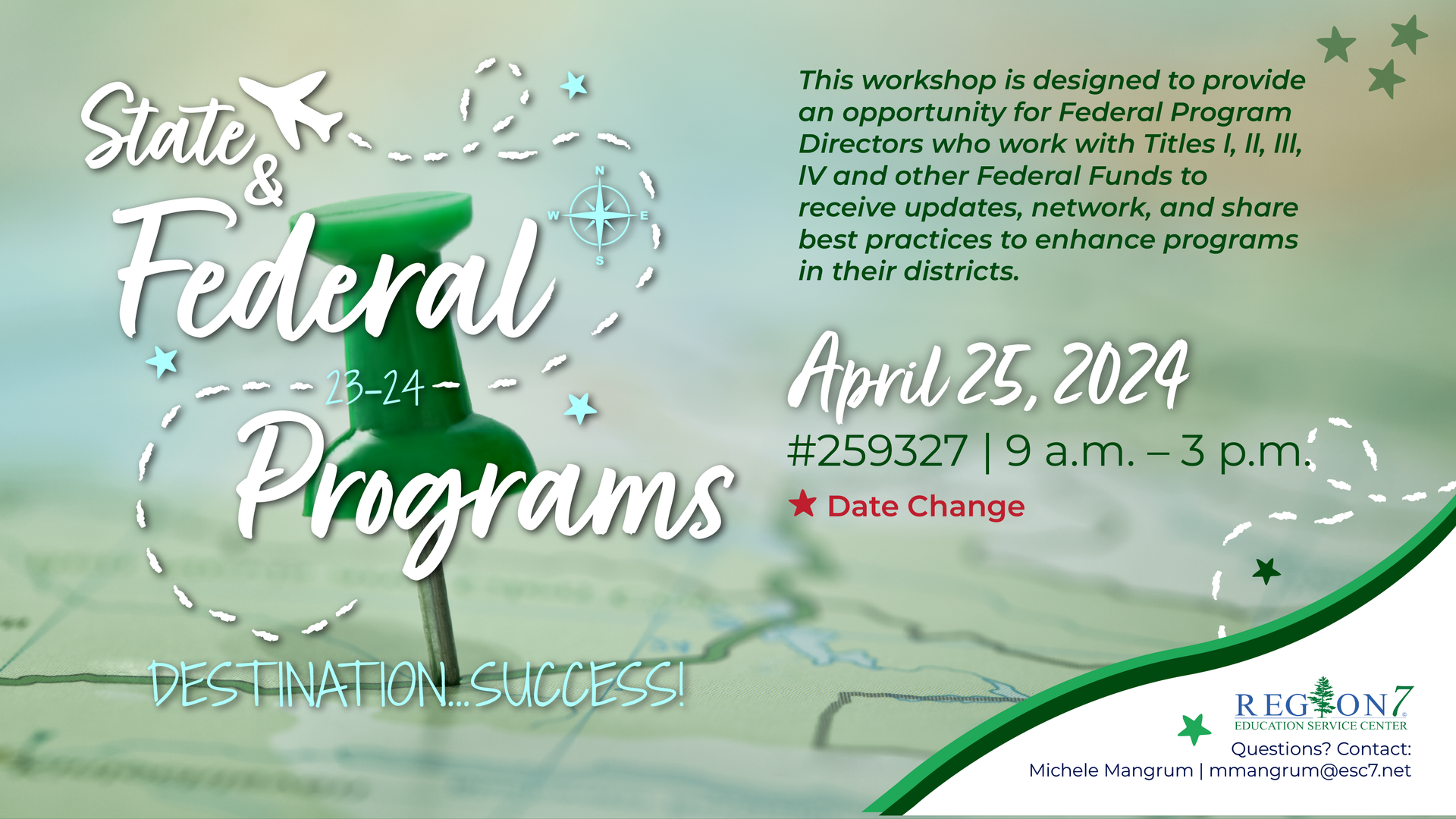 Upcoming Workshops at Region 7 ESC - Upcoming Workshops - ESC Region 7