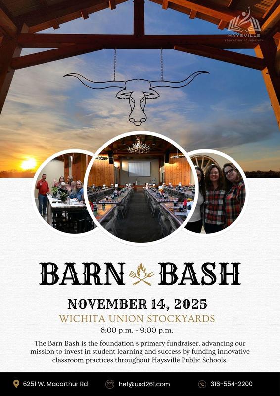 HEF Barn Bash flyer