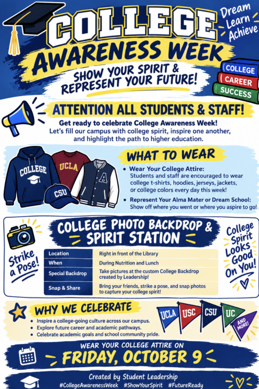 Celebrating Your Future- College Awareness Week! Featured Photo