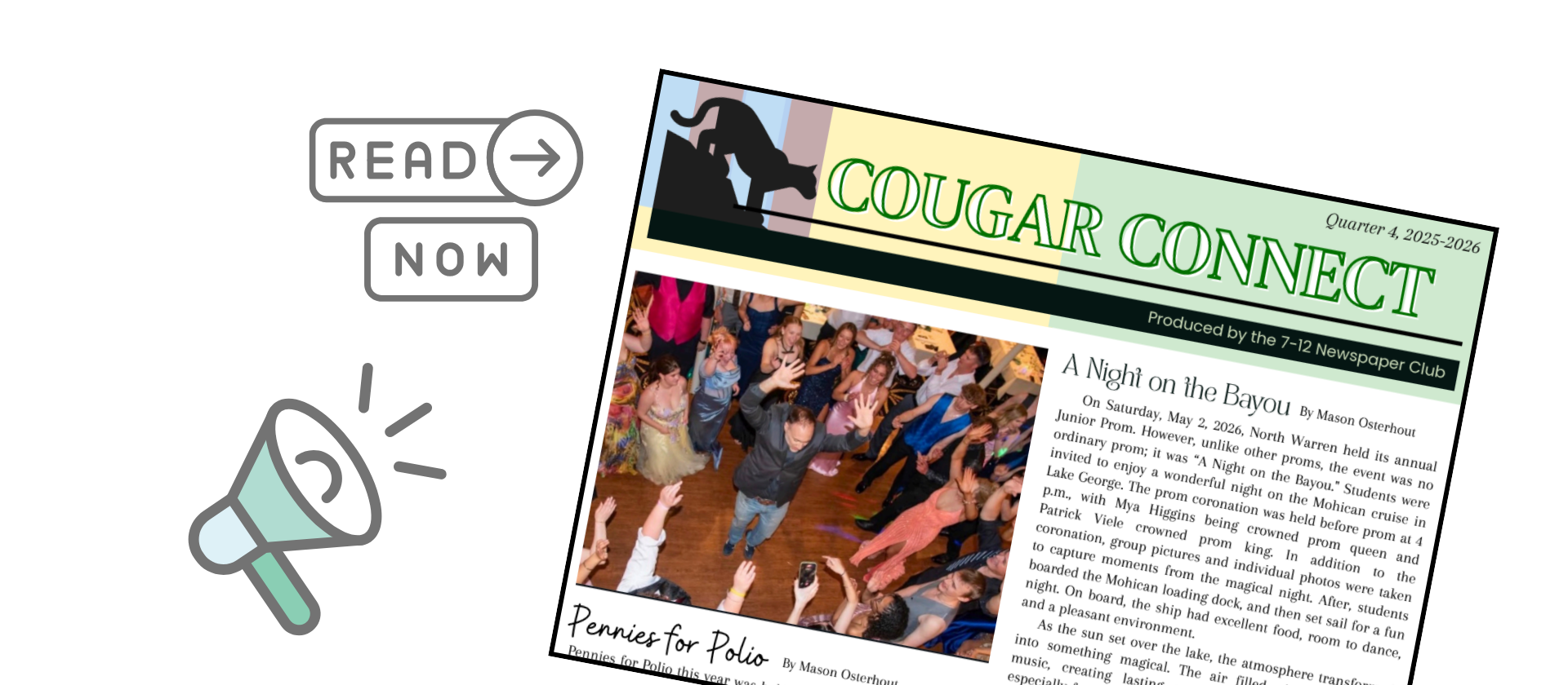 North Warren Cougar Gazette Quarter 4 2026 Ready to Read!