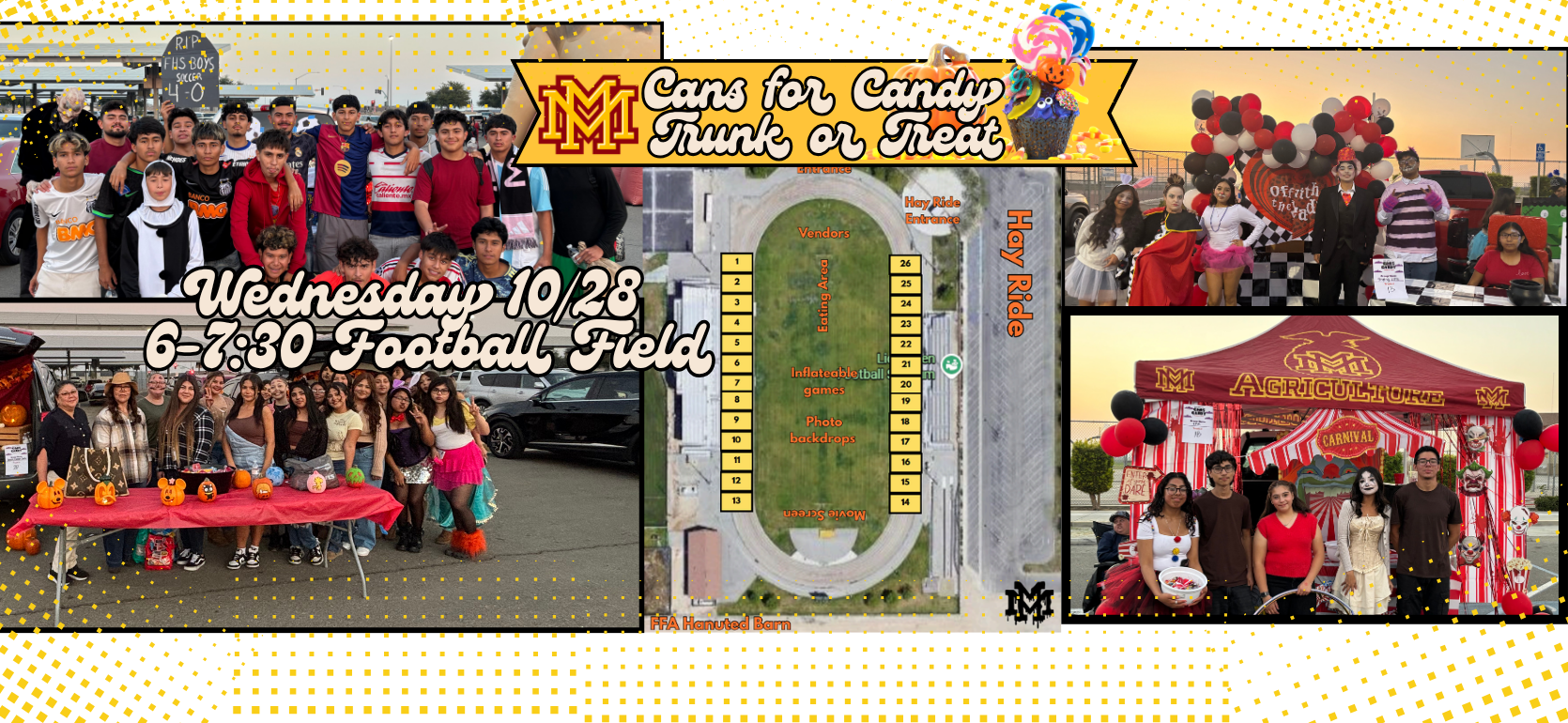 10/28 Trunk or Treat Event 6-7:30pm