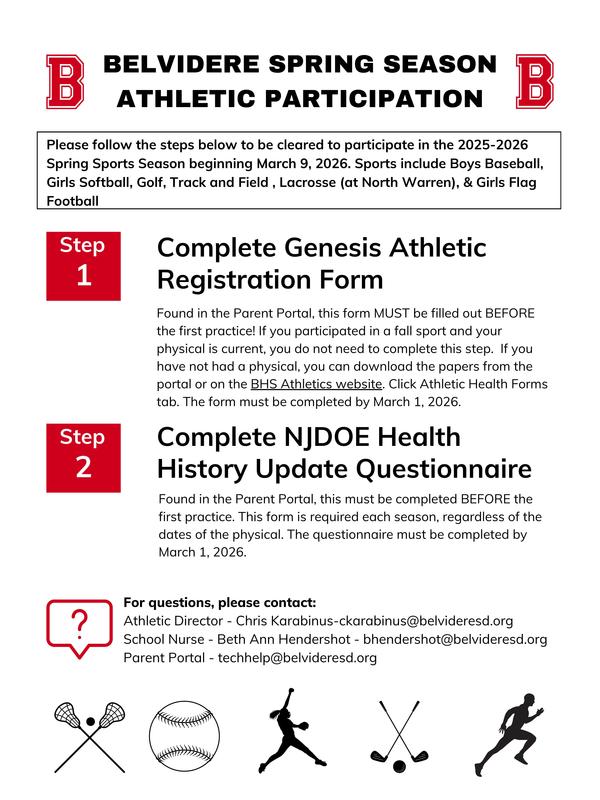 Spring Sports Information