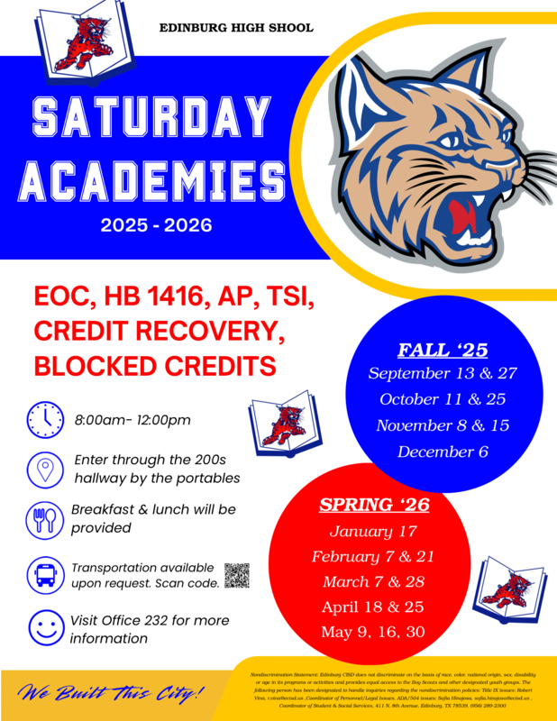 Saturday Academies
