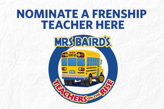 teacher on the rise, nominate a frenship teacher
