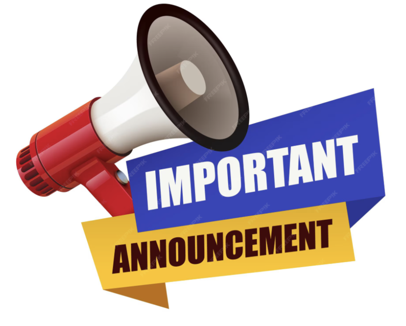 Important Information!