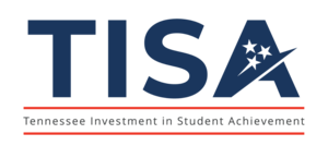 bold blue capital letters TISA