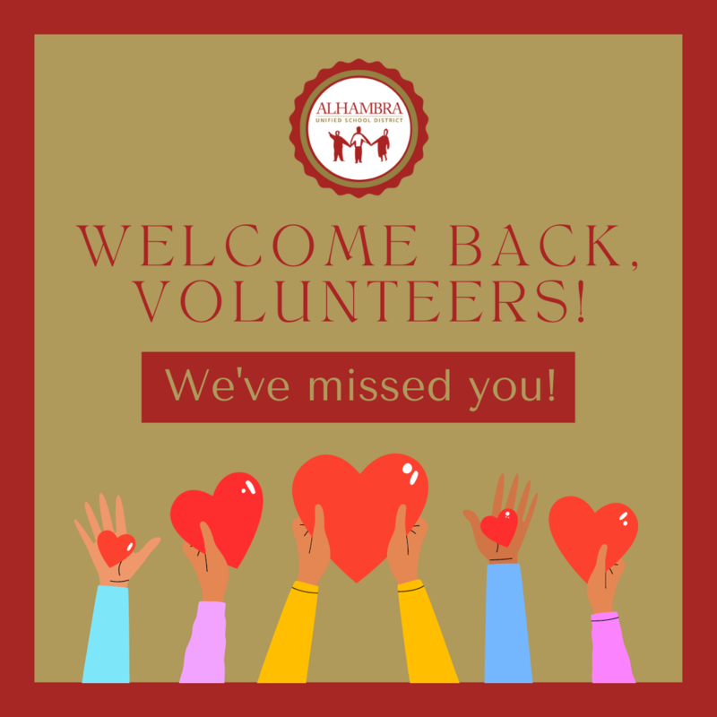 Beginning March 14th, Volunteers Can Return to Campus Featured Photo