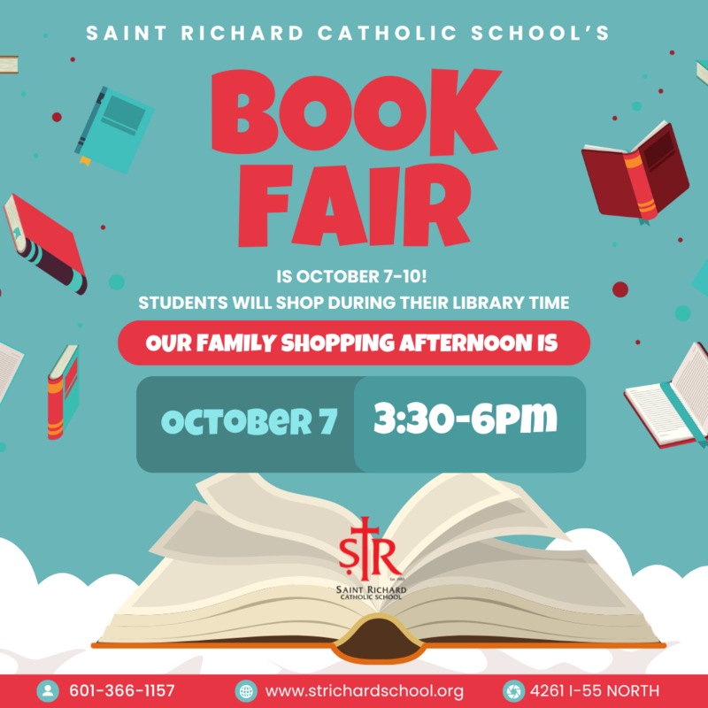 Bookfair Family Shopping Afternoon * Oct. 7 Featured Photo