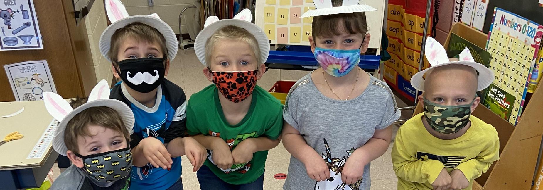 Kindergarten bunny ears