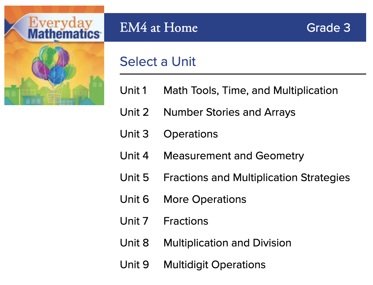 Math – 3rd Grade – St. Monica Catholic Elementary School