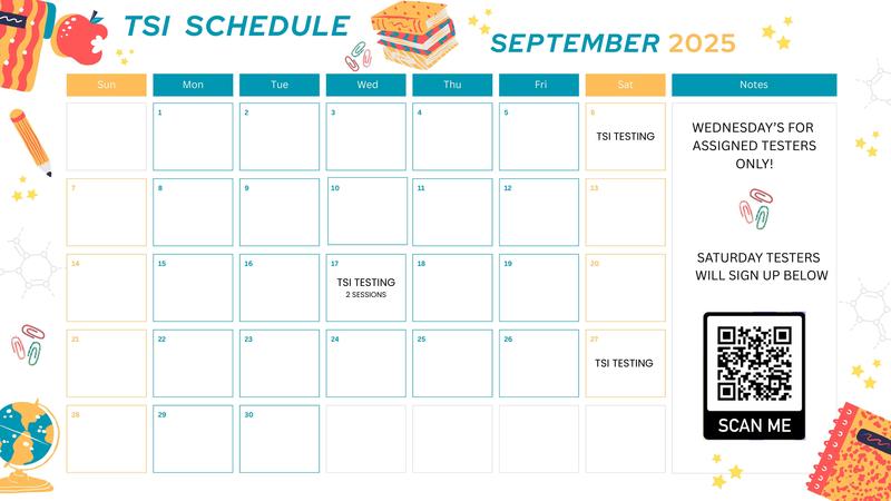 TSI Calendar