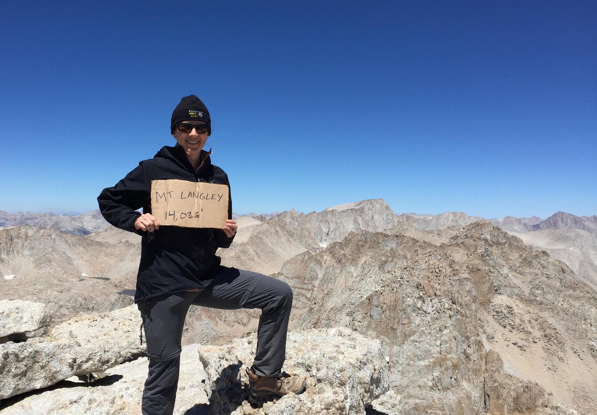 Summit of Mt. Langley