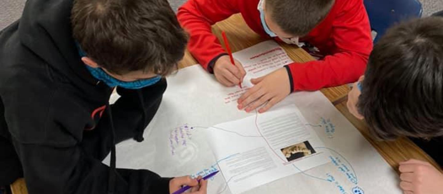 8th ELA writing activity