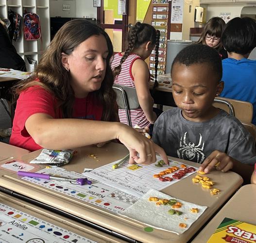 For Erskine Elementary's Strati, teaching reading skills is a personal passion