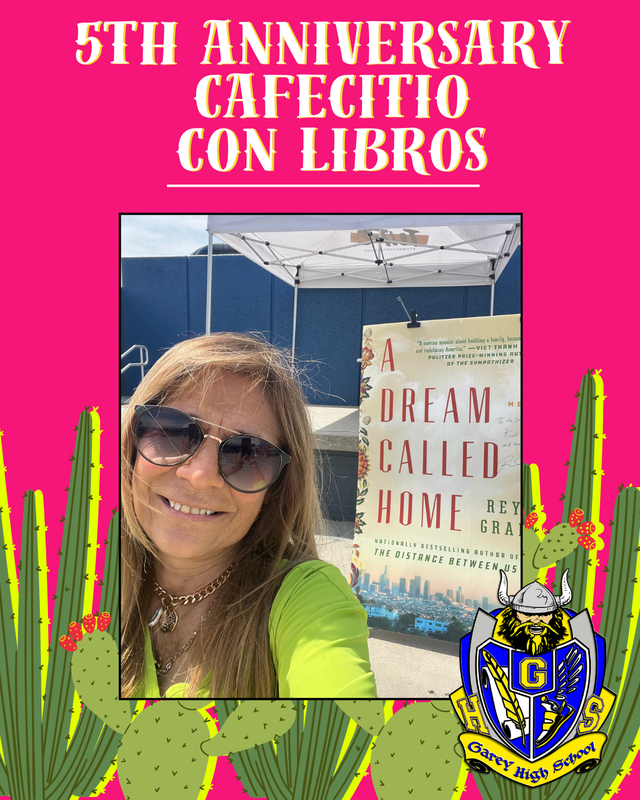 Garey High Kicks Off Cafecito Con Libros! - image for web