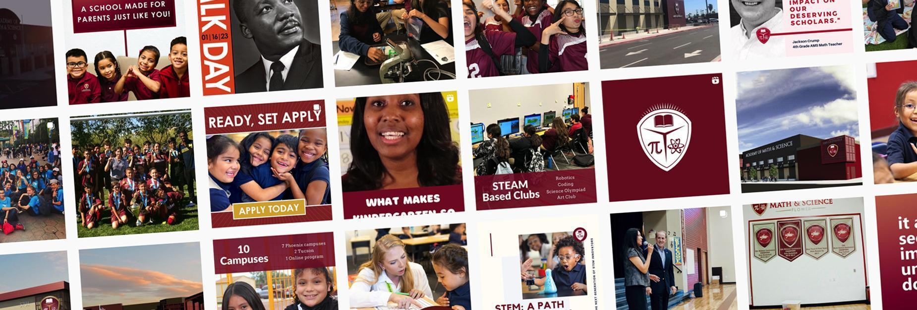 AMS Slider Social tiles image