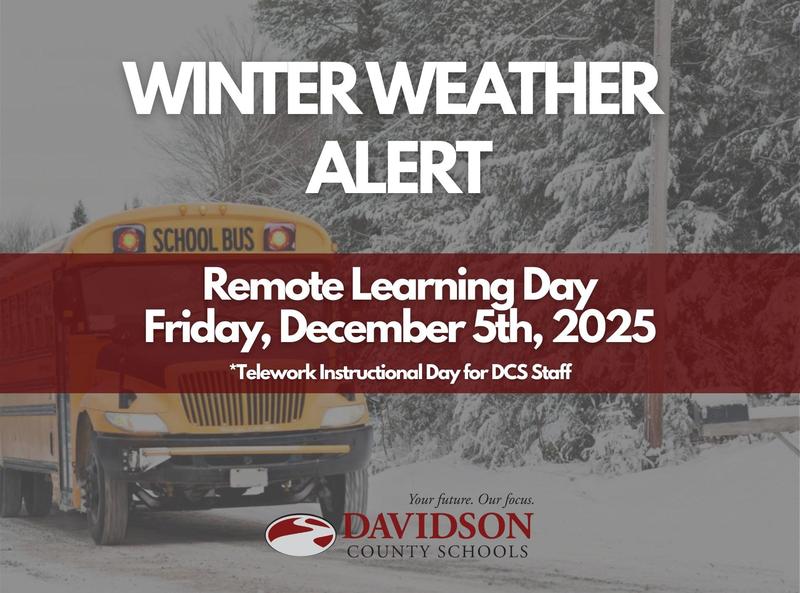 DCS will have a remote day Friday, December 5th