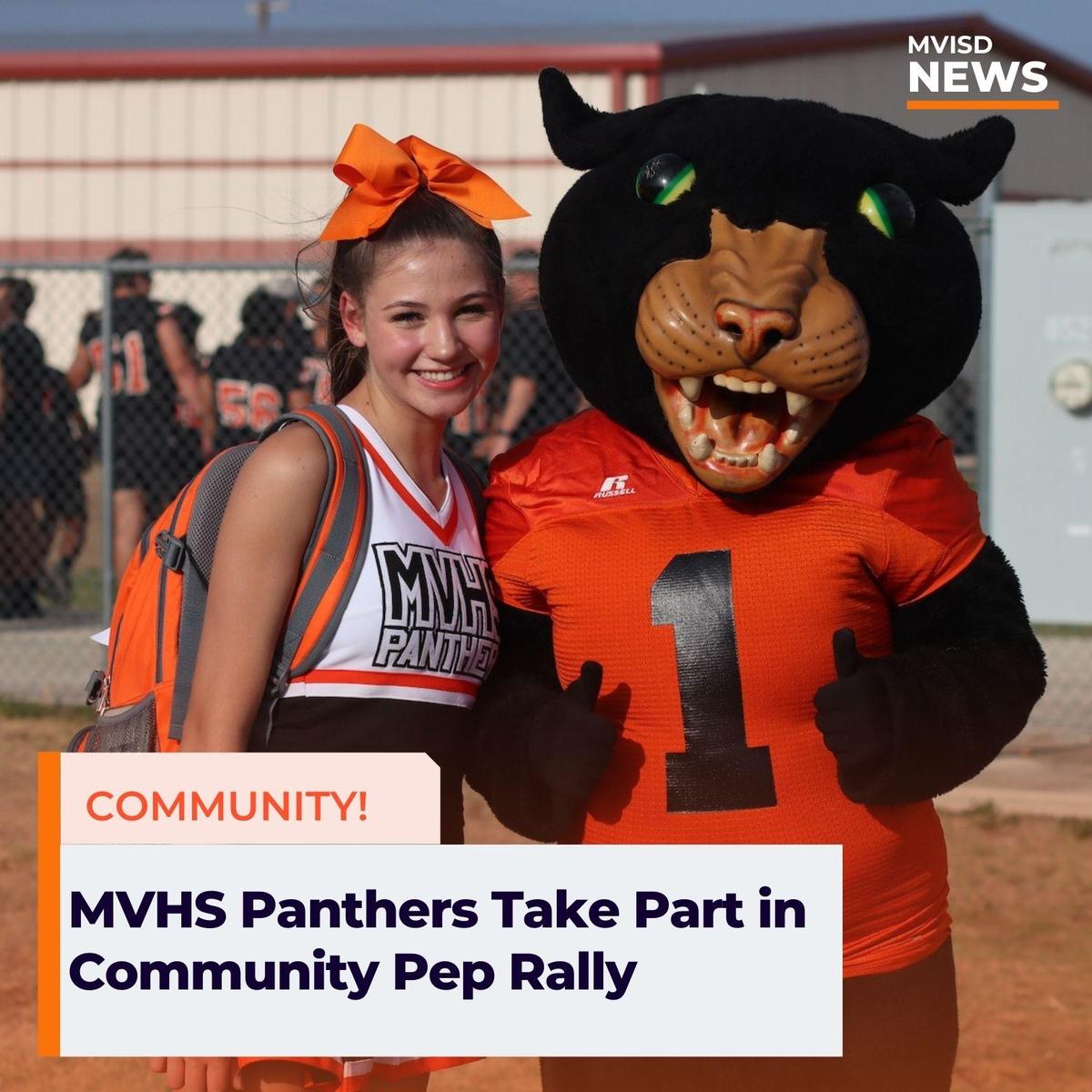 MVHS takes part in the Community Pep Rally Medina Valley Independent