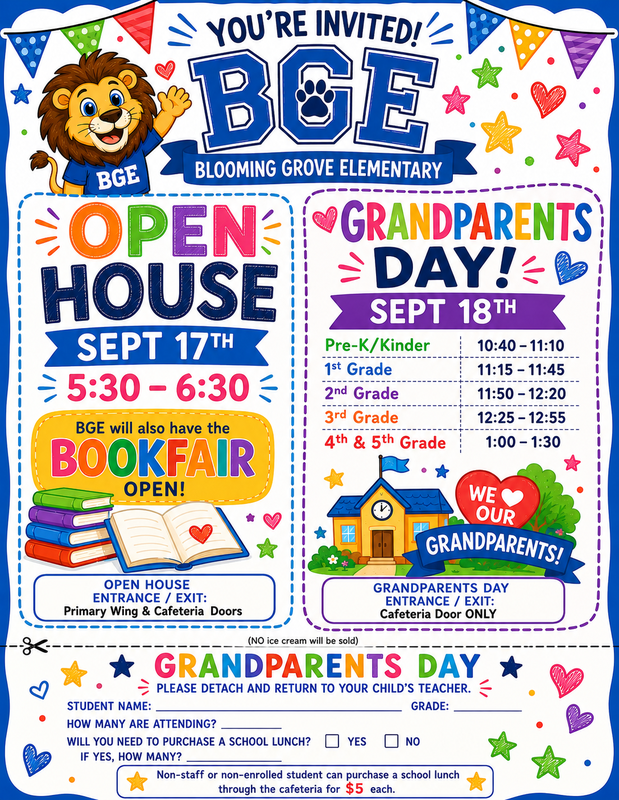 Open House & Grandparents Day Featured Photo