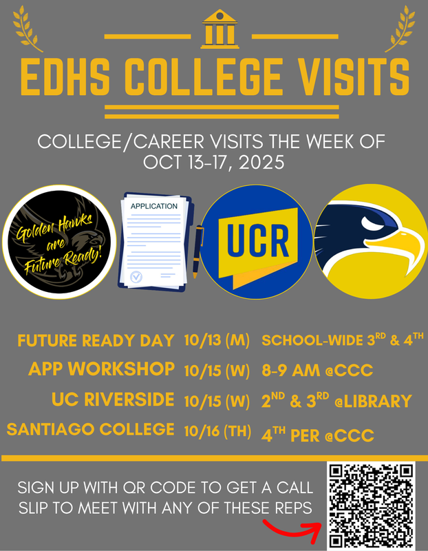 College Visits @ EDHS Thumbnail Image
