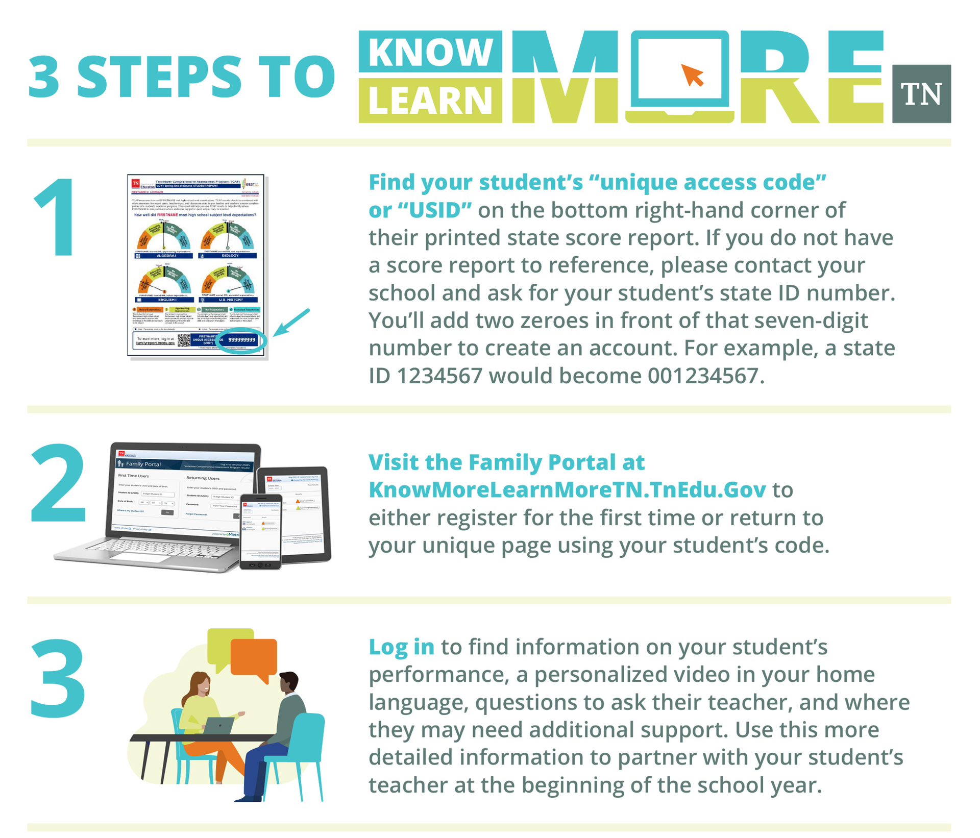 TCAP Family Portal Image