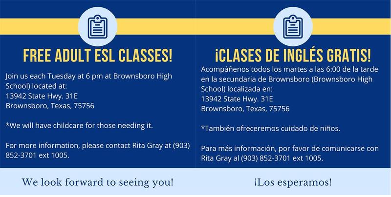 BISD now offering Adult ESL classes Featured Photo