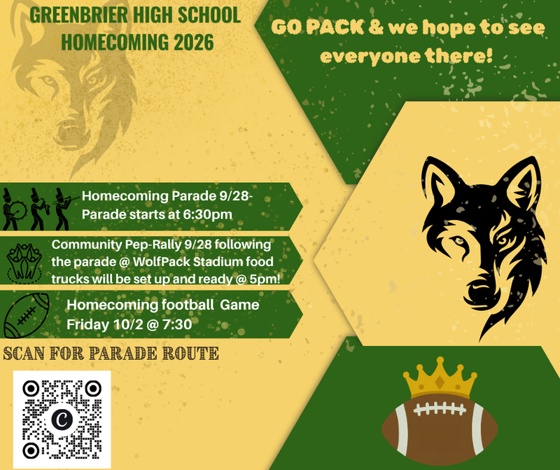 Homecoming Parade Information