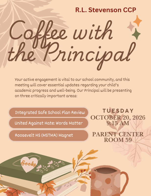 Coffee with the Principal