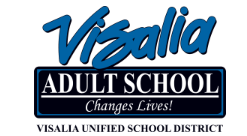 Visalia Adult School logo