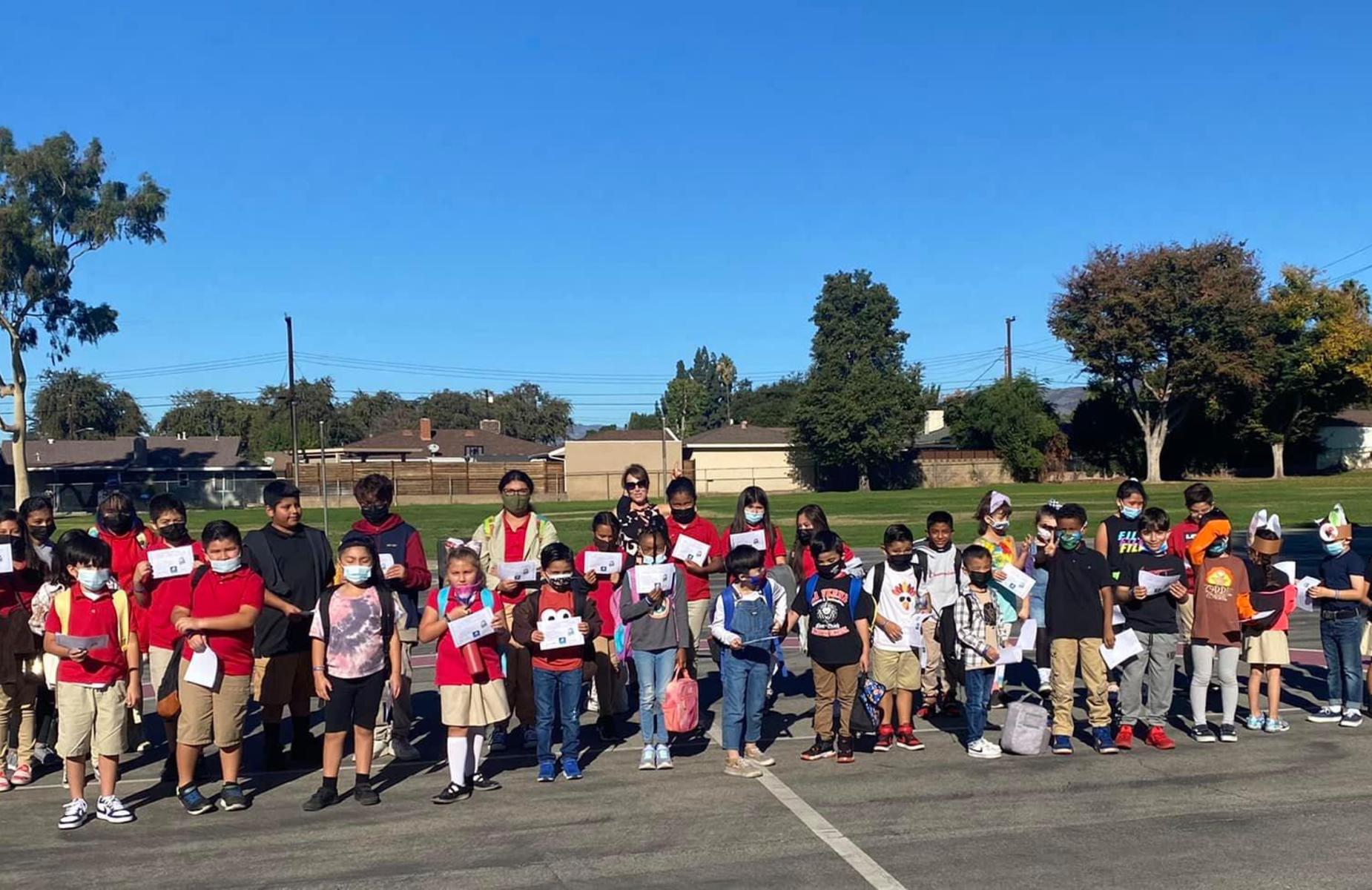 Celebrating our student leaders and kinder Cubs