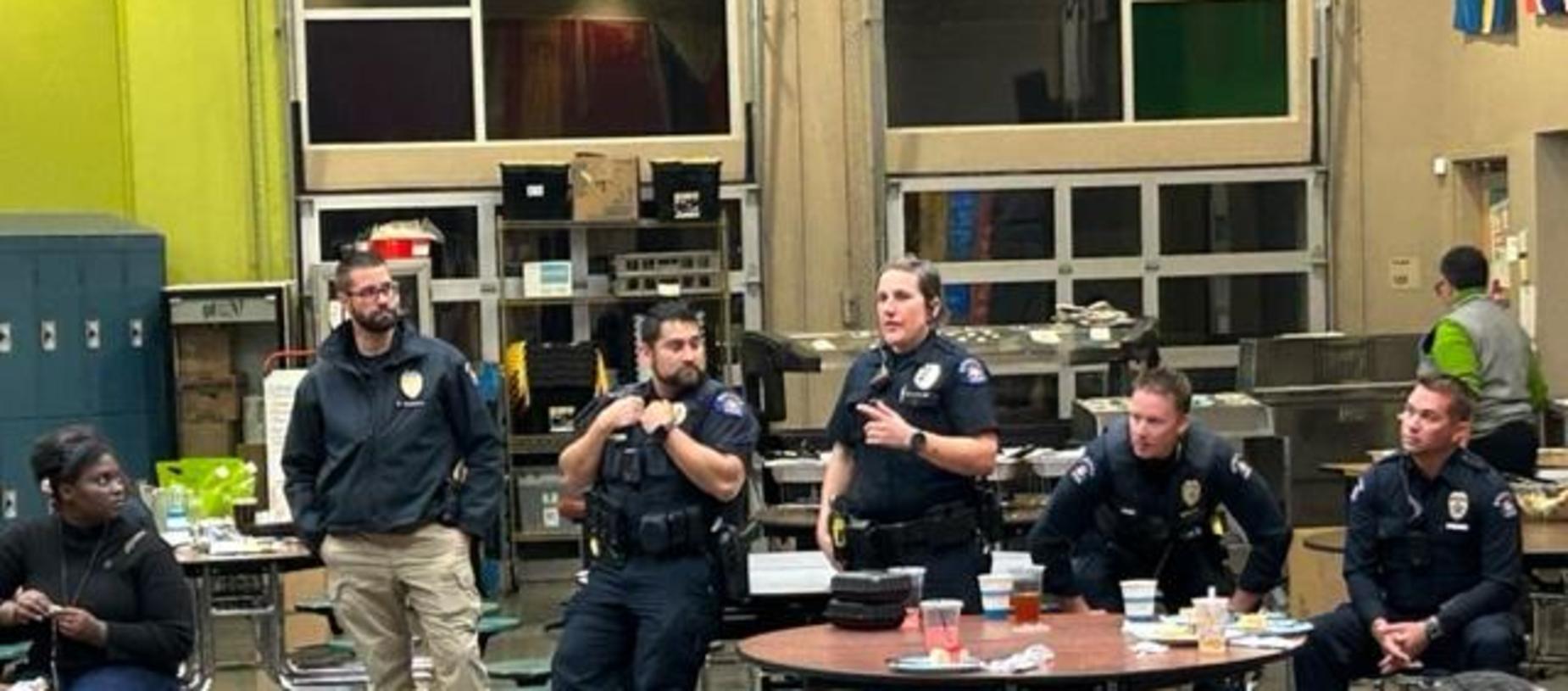 GVA Aurora hosts Aurora Police Department Officers for an Evening of Dinner and Dialogue!