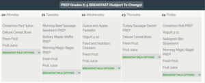 Breakfast for the week!